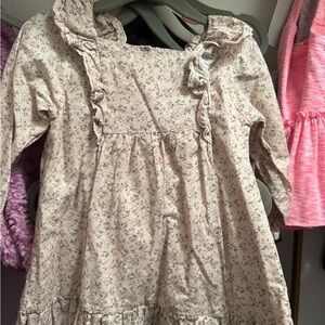 Jamie Kay floral blush Kids long sleeve Dress 2 yrs